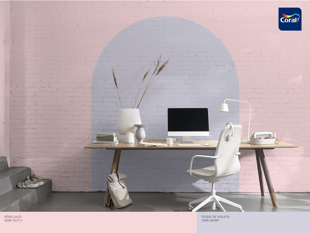 Pintura com arcos usando candy colors. Imagem Coral Matiz Pintura com arcos usando candy colors. Imagem Coral Matiz